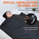 SAUNA AIR portable far infrared sauna blanket with bag for fast sweating and detox, slimming blanket wrap