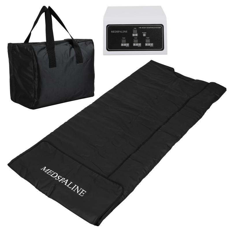 SAUNA PRO fast sweating 3 zone infrared sauna blanket with bag