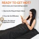 SAUNA PRO fast sweating 3 zone infrared sauna blanket with bag