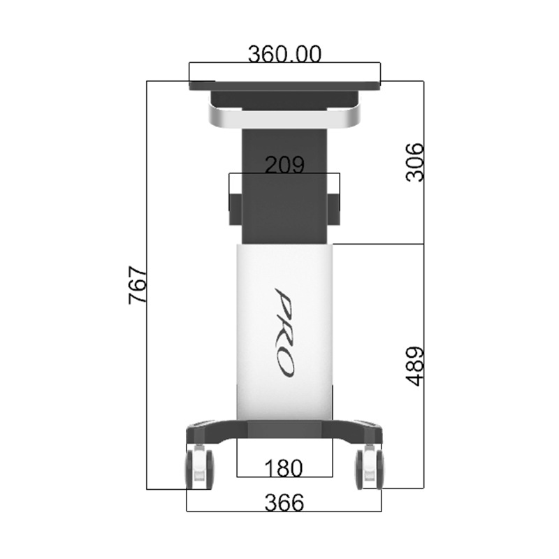 beauty machine trolley cart
