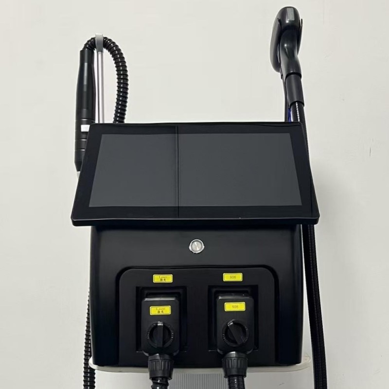2 in 1 pico laser for tattoo removal and diode laser for hair removal