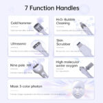 small bubble 7in1 hydro facial machine 3